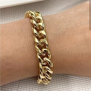 Chunky Curb Chain Link Cuban Bracelet